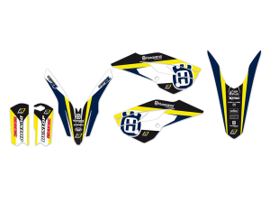 Dream 4 Graphics Kit Black, Blue, Yellow, 2, nordicamoto.ro