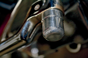 Shifter Spline Cover Silver