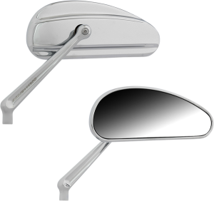 Downdraft Mirror Silver, Chrome, 1, nordicamoto.ro
