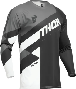 Tricou Copii Thor Sector Checker Black/Gray