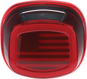 Tracer Us Flag Led Taillights Red, 2, nordicamoto.ro