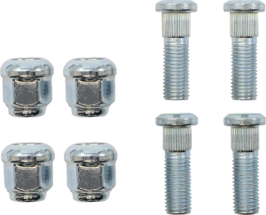 Wheel Stud/nut Kit Silver, 1, nordicamoto.ro