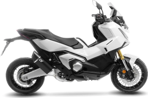 LeoVince LV-14 R Black Edition csőre szerelhető kipufogórendszer a Honda X-ADV 750 / Forza 750 modellekhez, 3, nordicamoto.ro