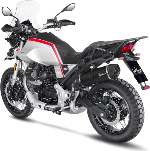 LeoVince LV One Evo Black Edition csőre szerelhető kipufogórendszer a Moto Guzzi V85 TT-hez, 3, nordicamoto.ro