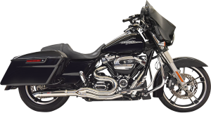 Road Rage Ii 2-into-1 Mid-length Exhaust System Chrome, 1, nordicamoto.ro