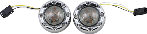 Probeam® Bullet Ringz 1157 Front Turn Signals Chrome, 1, nordicamoto.ro