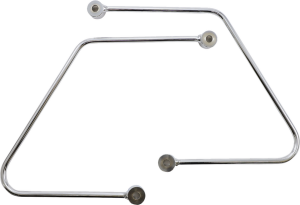 Saddlebag Protectors And Supports For Yamaha Silver, 1, nordicamoto.ro