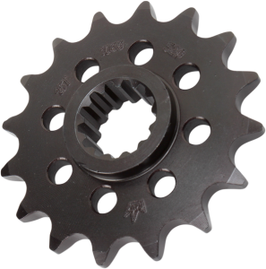 Lightweight Steel Sprocket Black, Zinc, 1, nordicamoto.ro