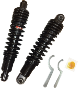 Premium Ride-height Adjustable Shocks Black, 1, nordicamoto.ro
