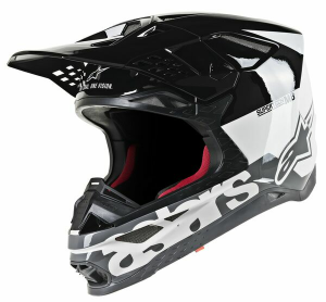 Casca Alpinestars Supertech M8 Radium Gray matte/Blue 2XL, 3, nordicamoto.ro
