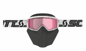 Scott Goggle Primal Safari Facemask white/black rose, 2, nordicamoto.ro