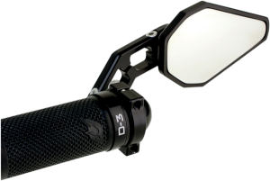 D-axis Bar End Mirror Anodized Black
