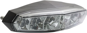 Mini Led Taillight With License Plate Light Black