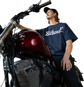 Script T-shirt Blue