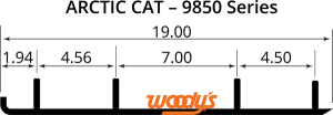 Extender Trail Iii Flat-top® Wear Bars Black, 2, nordicamoto.ro