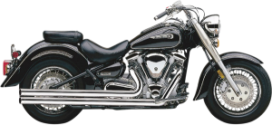 Speedster Long Exhaust System Chrome, 1, nordicamoto.ro