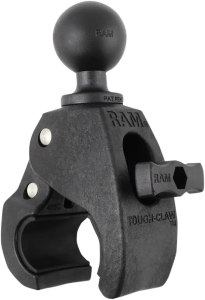 Közepes méretű Tough-claw, 1'' átmérőjű gumilabdával, fekete , nordicamoto.ro