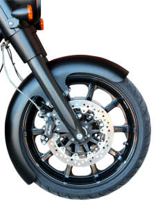 Tire Hugger Series Front Fender Black