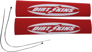 Dirt Skins Fork Covers Red, 1, nordicamoto.ro