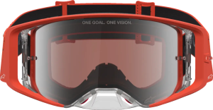 Alpinestars Vision Vesta gyermek síszemüveg – ezüst/narancs/színezett lencse, 4, nordicamoto.ro
