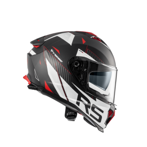 Casca Premier Typhoon RS 2BM bukósisak, piros/fehér/fekete, XS, 5, nordicamoto.ro