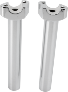 Forged Aluminum Handlebar Riser Silver
