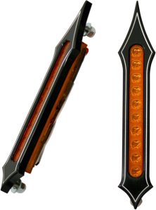 Led Bag Lights Chrome, 1, nordicamoto.ro