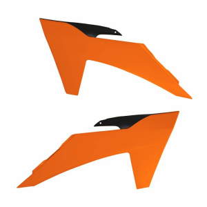 RACETECH üzemanyagtartó oldalsó burkolatok KTM 125–500-as modellekhez (2023– SX/SX-F, 2024– EXC/EXC-F), nordicamoto.ro