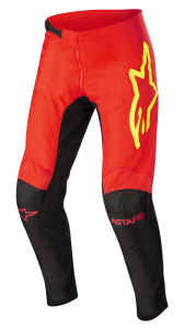 Pantaloni Alpinestars Fluid Tripple Black/Red/Fluo Yellow 52, 1, nordicamoto.ro