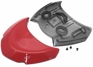 SHOEI GTA sisak felső légbeömlő kiegészítő, fényes piros, 1, nordicamoto.ro