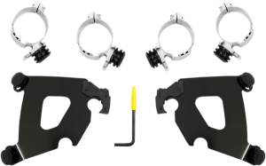 Cafe Fairing Trigger-lock Hardware Kit Black