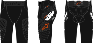 KTM Bionic PRO védőnadrág, fekete