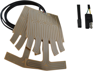 High Power Grip Heater Element Kit With Oem Connector Black