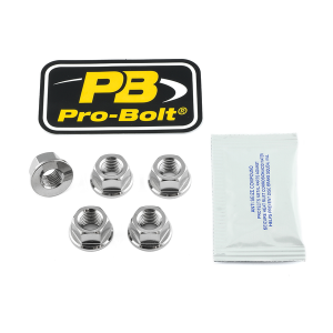 Sprocket Nut Silver