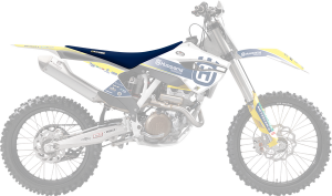 Replica Team Seat Cover Blue, 2, nordicamoto.ro