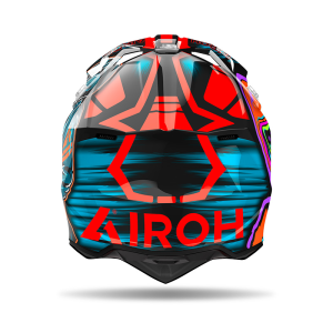 Airoh Wraaap Cyber Orange Gloss bukósisak, 2, nordicamoto.ro