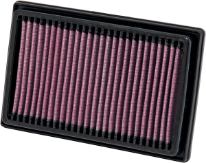 High-flow Air Filter Black, Red, 1, nordicamoto.ro