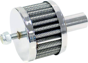 Steel Base Crankcase Vents Chrome