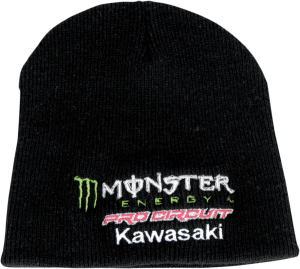 Monster Team Beanie Black ONE SIZE, 1, nordicamoto.ro