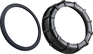 Replacement Fuel Pump Nut And Gasket Black