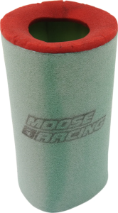 MOOSE RACING Precision Pre-oiled Air Filter Green, Red 