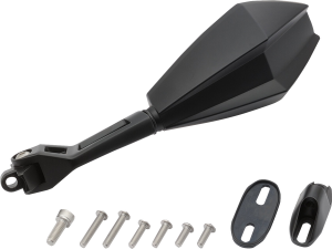 Aluminum Abs Mirror Black, 2, nordicamoto.ro