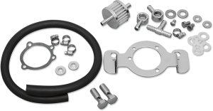 Crankcase Breather/support Bracket Kit Black, 1, nordicamoto.ro