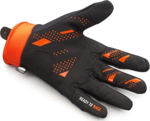 KTM RACETECH kesztyű – Fekete/narancssárga – 8-as méret, 2, nordicamoto.ro