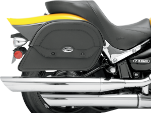 Custom Fit Cruis'n Slant Saddlebags Black L +, 3, nordicamoto.ro