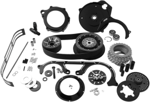 2(r) Open Belt Drive Kit With 2-piece Motor Plate Black 51, 1, nordicamoto.ro