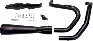 Upsweep 2-into-1 Exhaust System Matte Black, 4, nordicamoto.ro