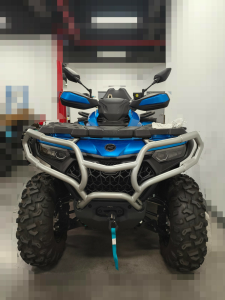 CFMOTO 800 / 850 TOURING / 800 HO EPS ATV elülső védőrudazat – fekete, 3, nordicamoto.ro