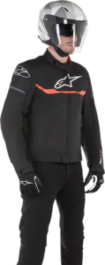 Geaca Textila Alpinestars T-sps Waterproof  Black/White/Red S, 2, nordicamoto.ro