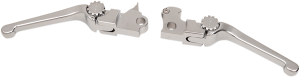 Anthem Adjustable Lever Set For Harley Models Silver